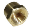 Pipe Cap 1/8" Brass 108A Fitting