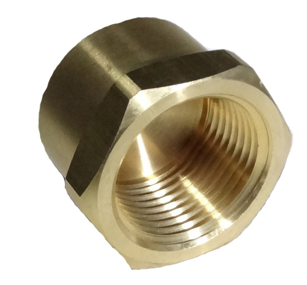 Pipe Cap, Brass 1/4" 108C Fitting