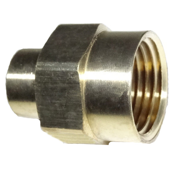 Brass Pipe Coupling 3/4 x 1/4, 119JC Fitting