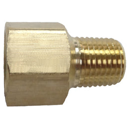 Reducer, Pipe Adapter 1/4 x 1/8 Brass 120RCA Fitting