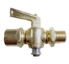 Brass Shutoff Cock 1/8M x 1/8F 30 PSI 148A Fitting