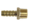 Brass 1/2 x 3/8 Hose Barb x Male Pipe 220F Fitting