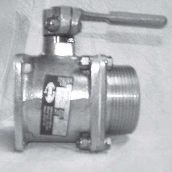 Bottom Loader Valve 2" AgCat Transland 22306