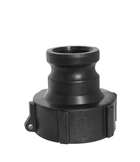 TerreMax 300200A 2 Inch Male Camlock Adapter x 3 Inch Female NPT | Poly Ag Fitting