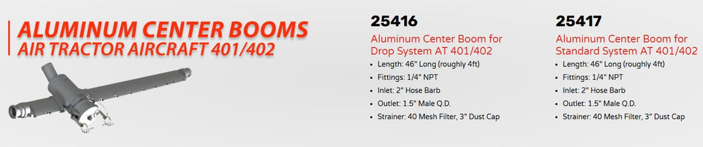 Center Boom, Aluminum, Transland