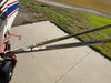 Air tractor horizontal strut protection stainless steel