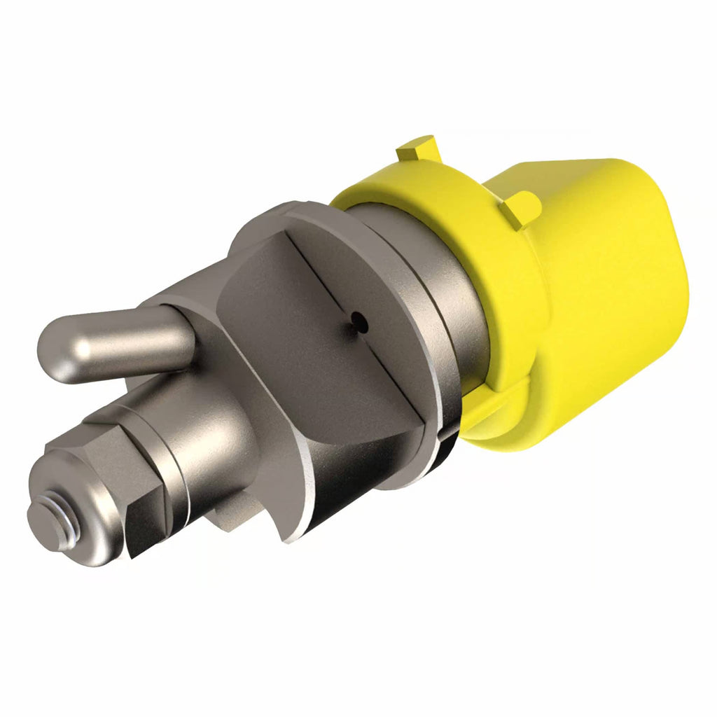 CP Nozzle | CP-09-3E Poly Straight Stream Nozzle (Stainless Selector & Deflector)