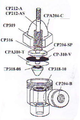CP Check Valve CP04 Poly
