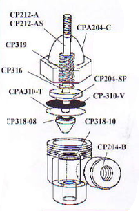 CP Check Valve CP04 Poly