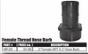 Terremax Female NPT x Hose Barb Fittings – Ag Sprayer Parts