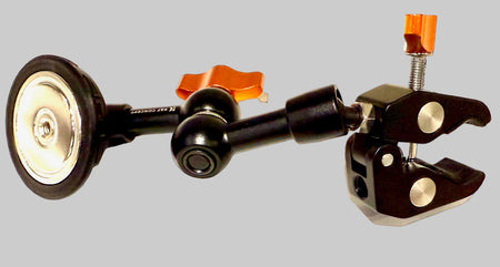 Neodymium Super Magnet With Articulating Arm Clamp Style Short