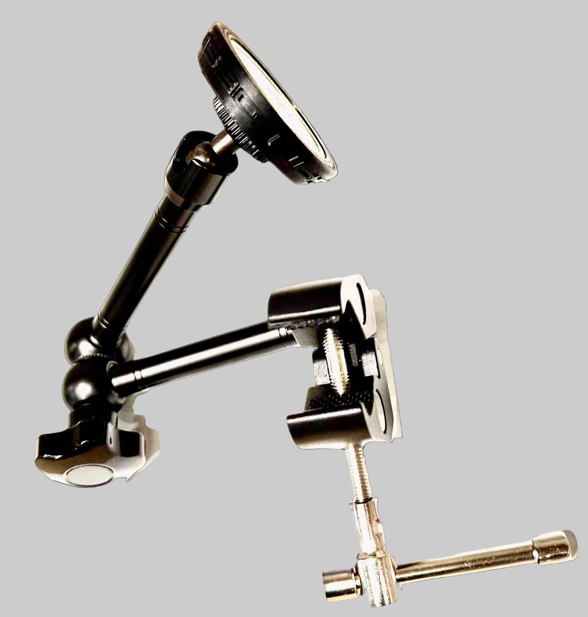 Neodymium Super Magnet With Articulating Arm Clamp Style -Long