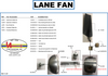 Lane Fan — 4 Blade Parts Breakdown