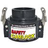 TerreMax SAF300200D 3 Inch Safety Camlock Female Coupler x 2 Inch Female NPT