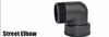 Terremax Schedule 80 Street Elbows – Female x Male NPT 90° Heavy Duty Fittings