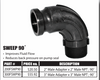 Teremax Sweep 90° – Male Adapter x Male NPT