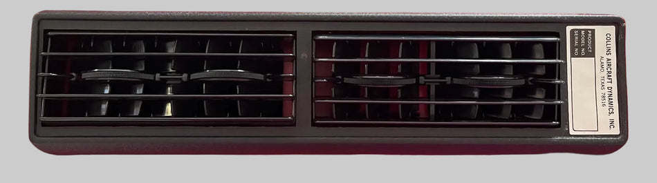 Collins Aircraft Dynamics Air Conditioner Louvered Vent