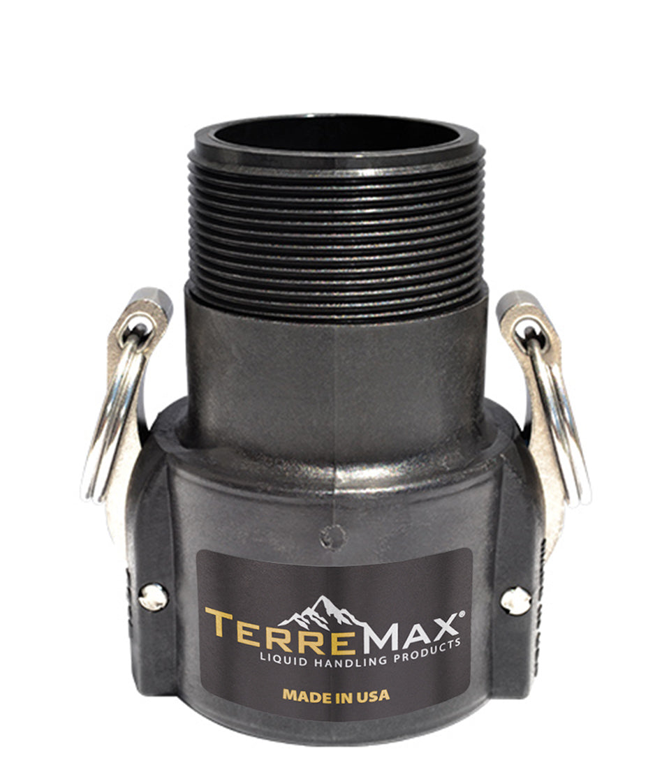 B Series Polypropylene Camlock Coupling – Female Camlock x Male NPT (TerreMax)