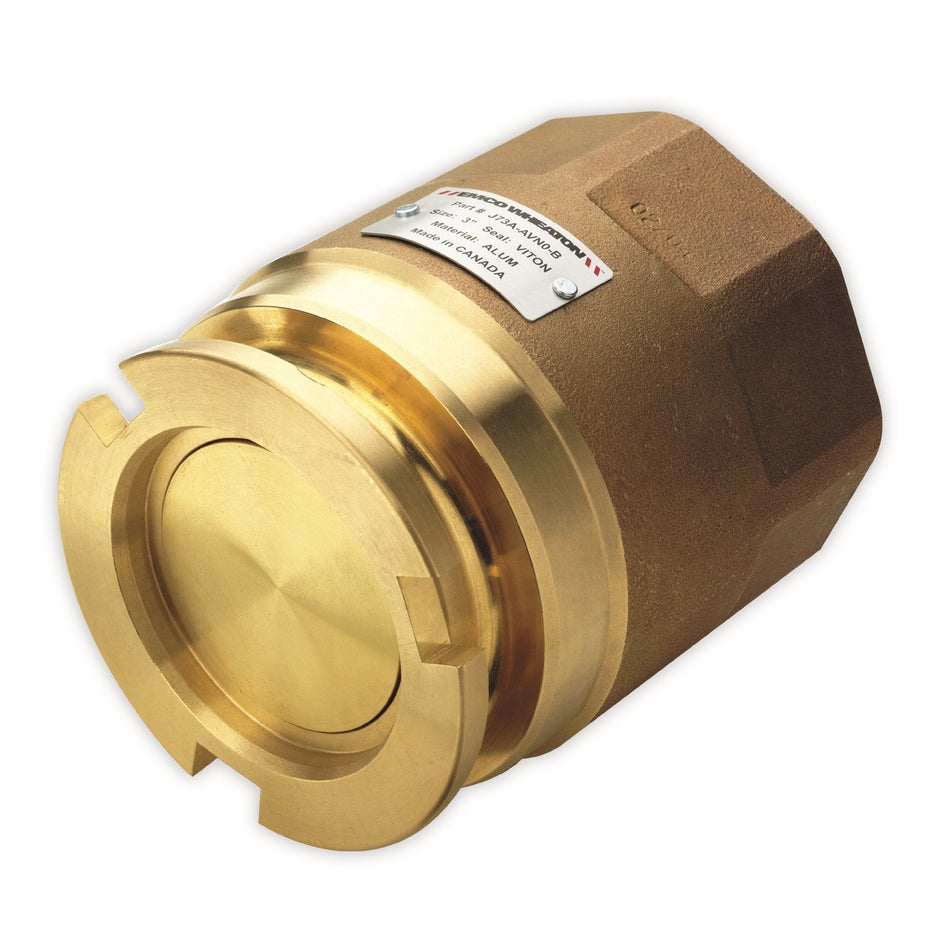 EMCO Wheaton Dry Break 1" Brass MF