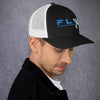 Fly Blue Trucker Cap
