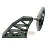 SPRAY MIRROR WITH ANODIZED ALUMINUM BRACKET
