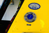 BLUE ANODIZED WINDSHIELD WASHER FILL COVER